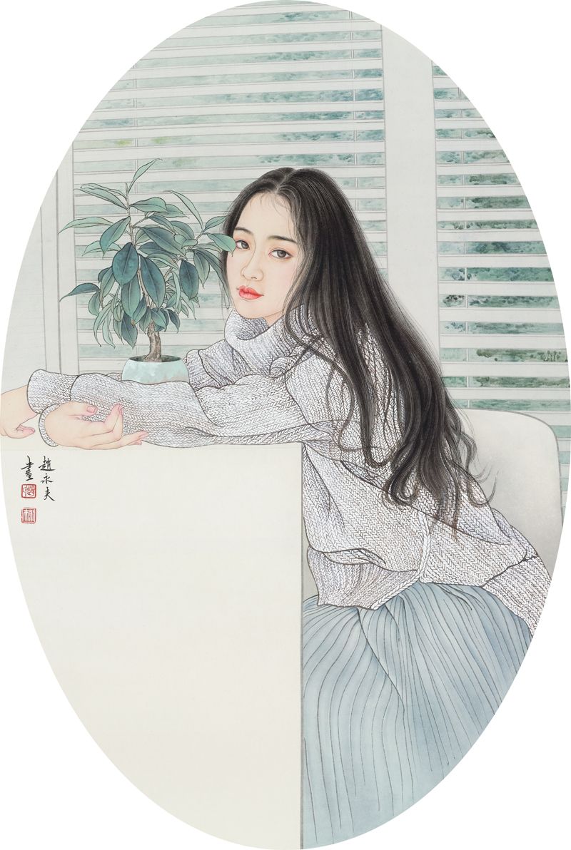 荷侧泻清露 萍开见游鱼——著名工笔画家赵永夫作品欣赏