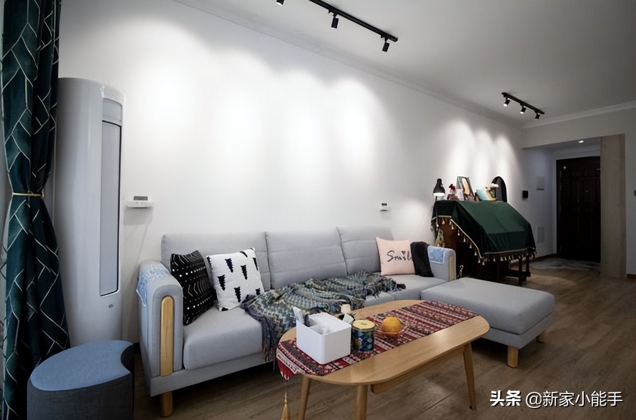 86平装修北欧风格，全屋极简又舒适，一家三口生活太幸福啦