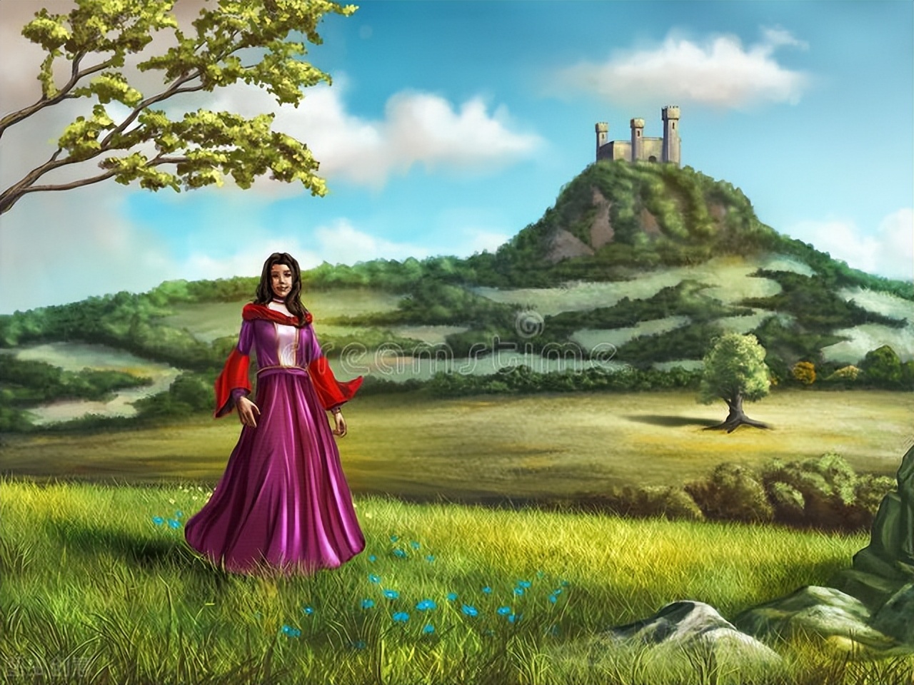巴西民间故事《公主变兔子》公主如何解除自身的魔法