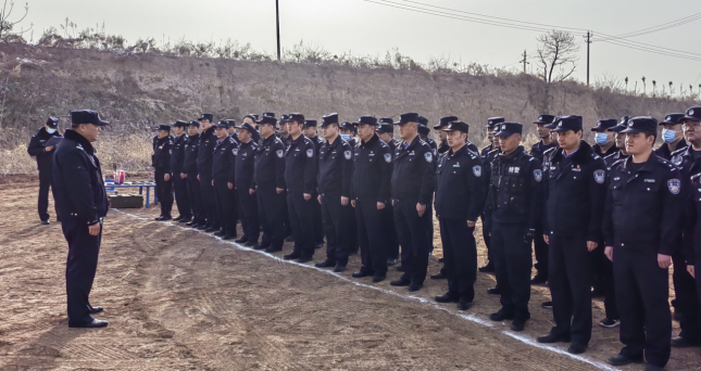 春训正当时丨武功县公安局组织民警开展实弹射击训练 提升警务实战能力