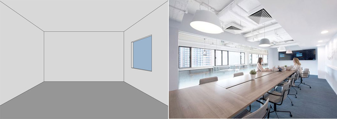 办公室装修用对色彩，打工的心情都愉悦了