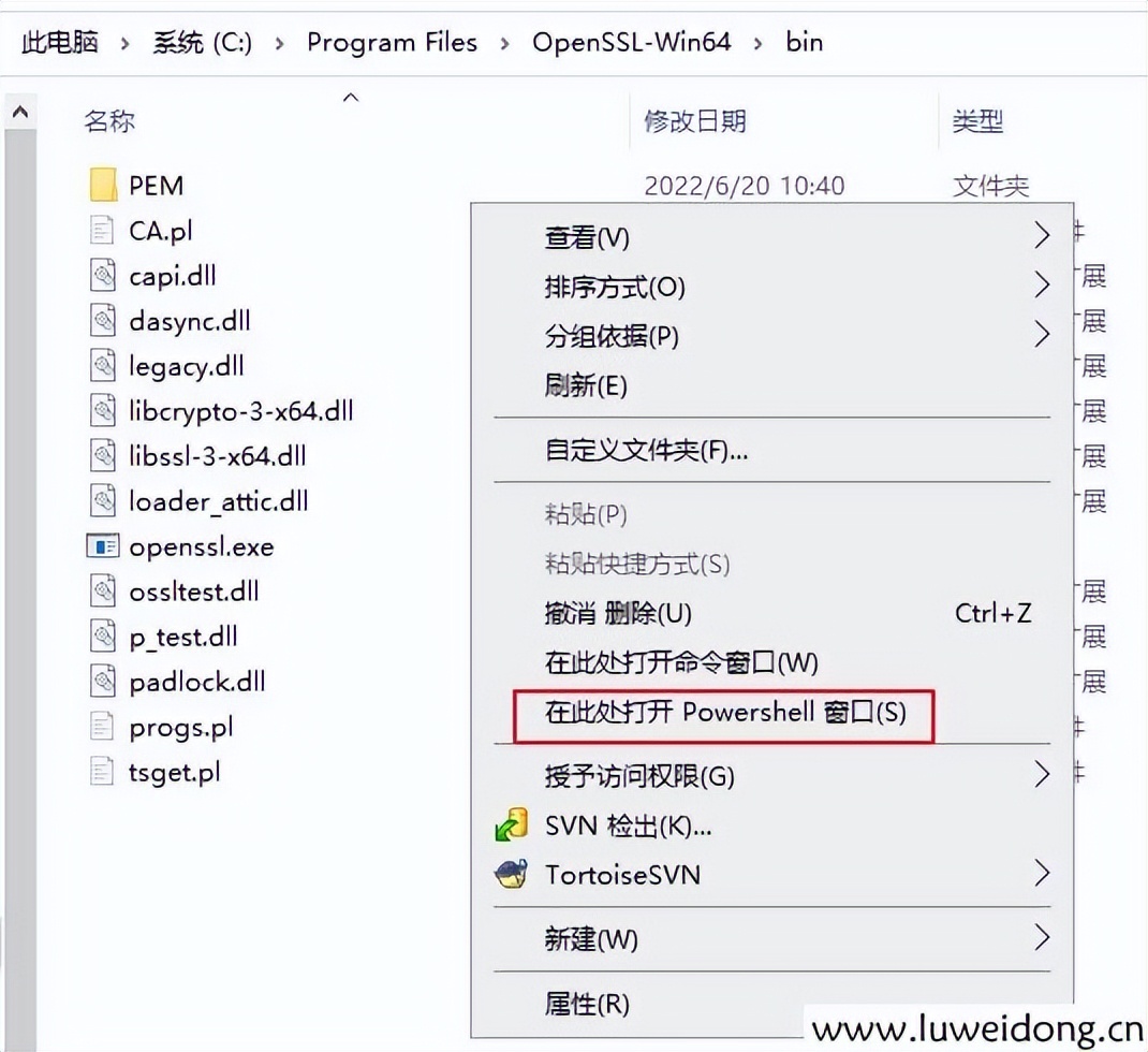 windows使用openssl生成公鑰和私鑰