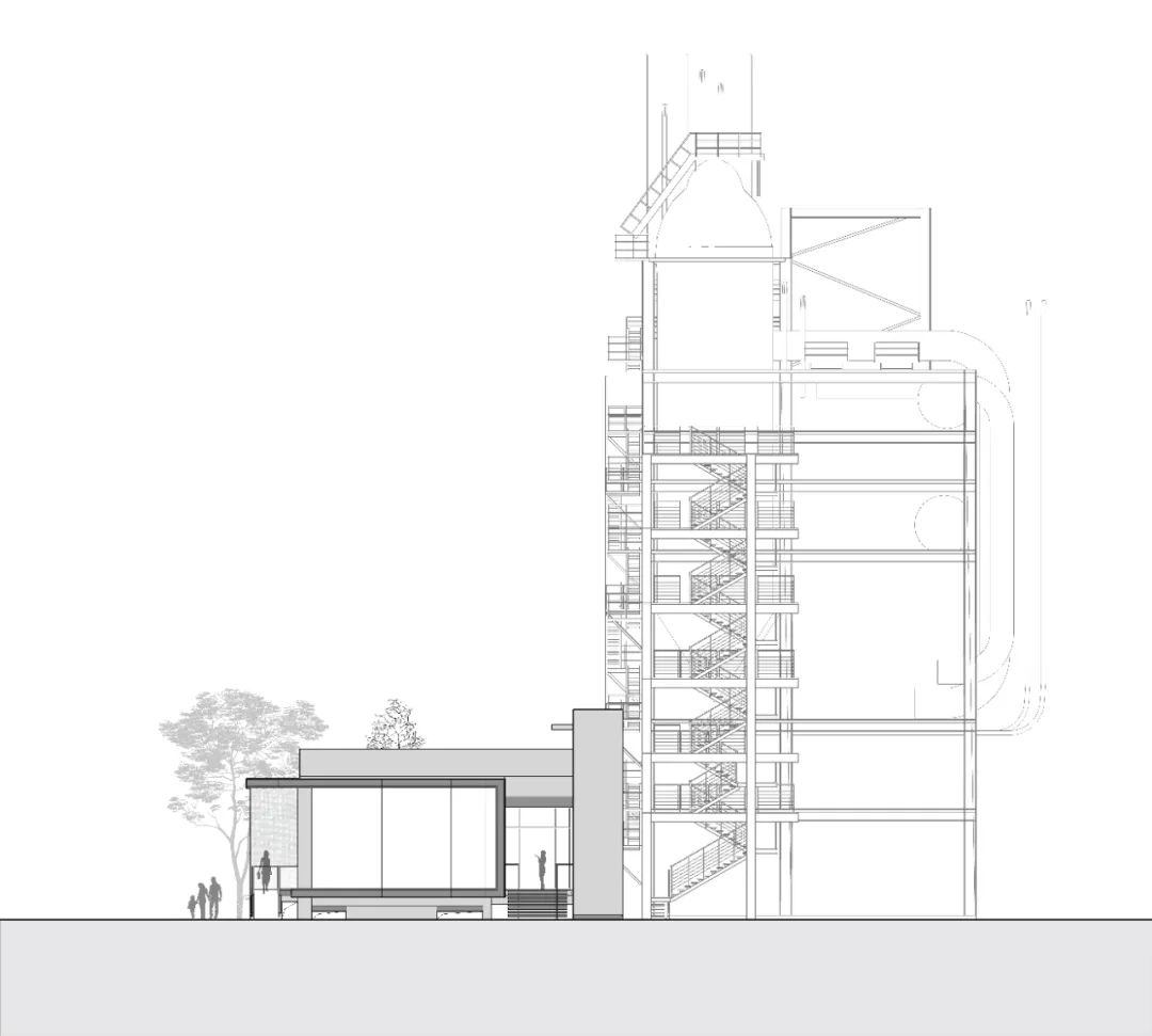 八罐体下的咖啡厅：北京首钢星巴克冬奥园区店 / 筑境设计