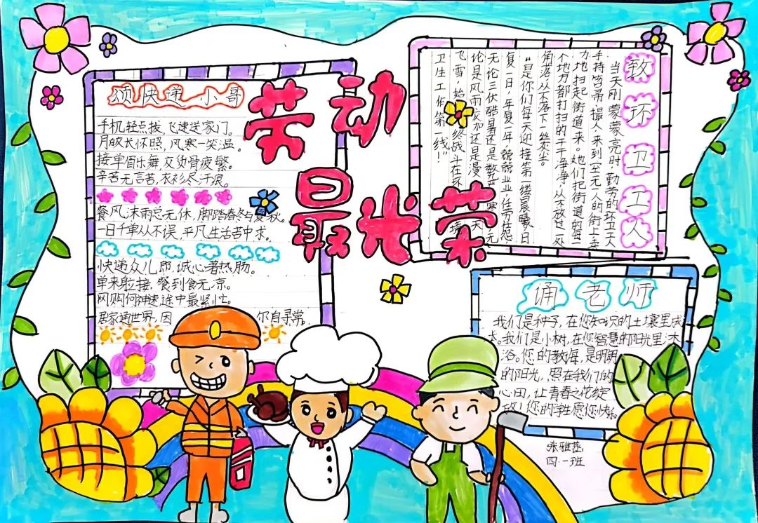 四川天府新区南湖小学（含北区）2022年五一劳动节作品展评