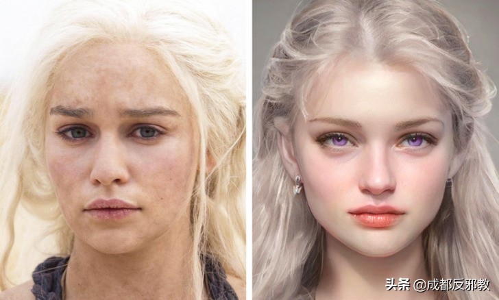 《权力的游戏》书中真实人物形象原来是这样，没想到电视剧改编这么大