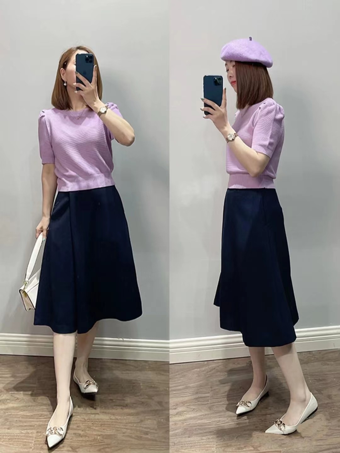 黑色裙裤配什么衣服?