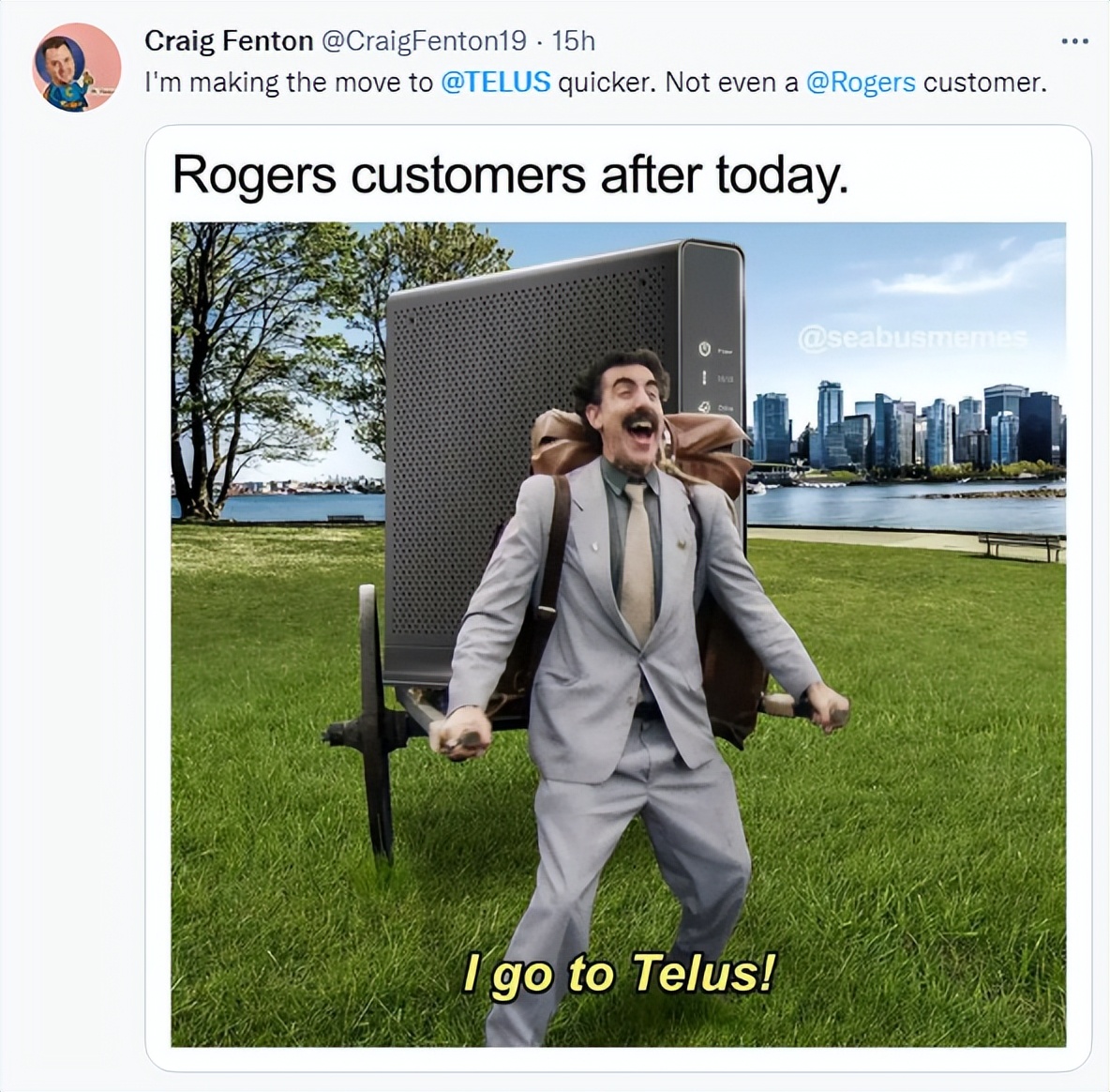 Rogers断个网 半个加拿大瘫痪都不算啥 最心碎的是他们