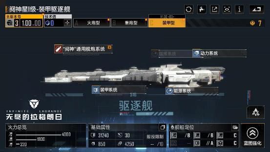 无尽的拉格朗日：攻守兼备的中坚力量，驱逐舰类型一览