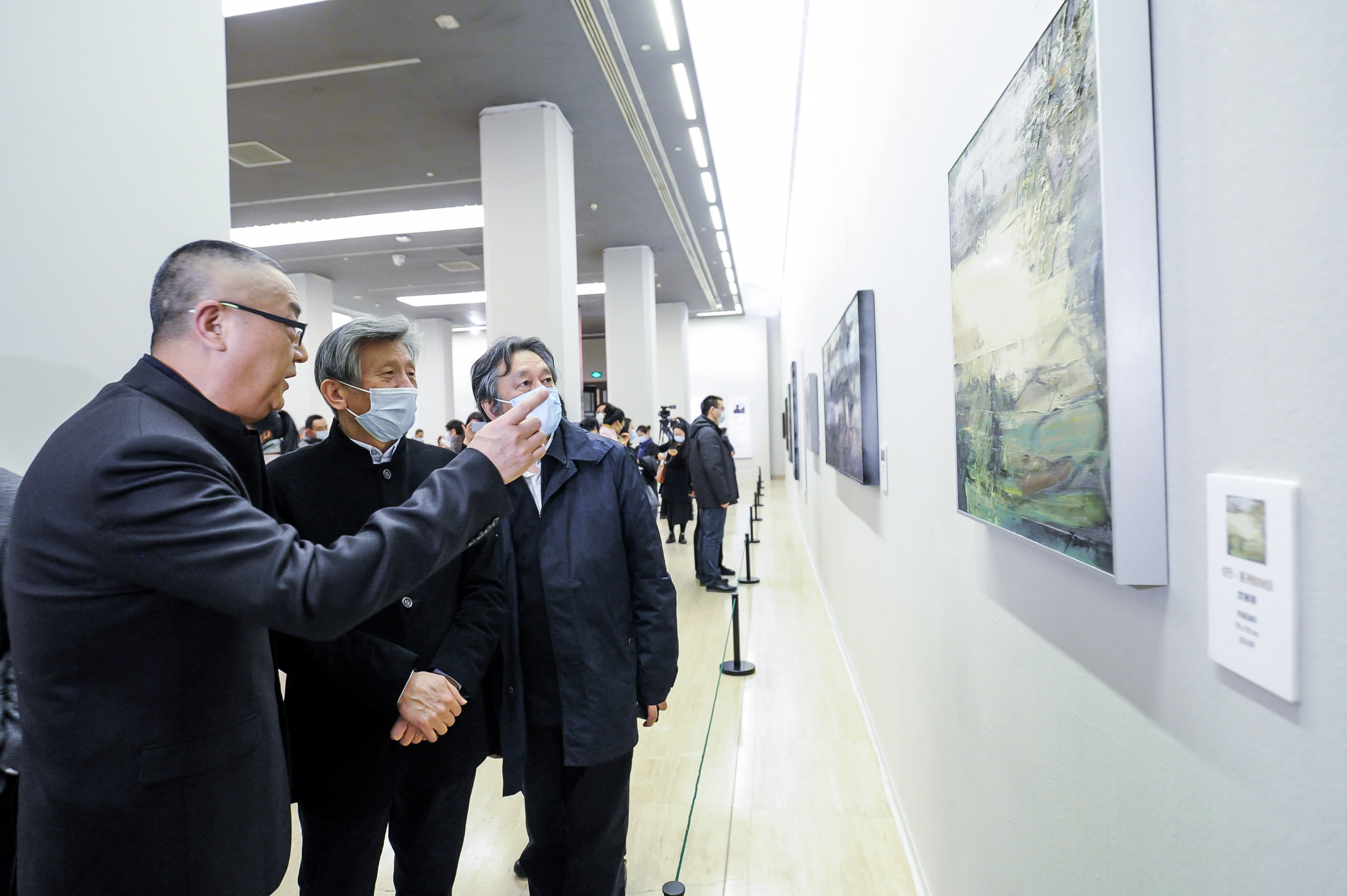 景外之景——文祯非写意油画作品展在中国美术馆开幕