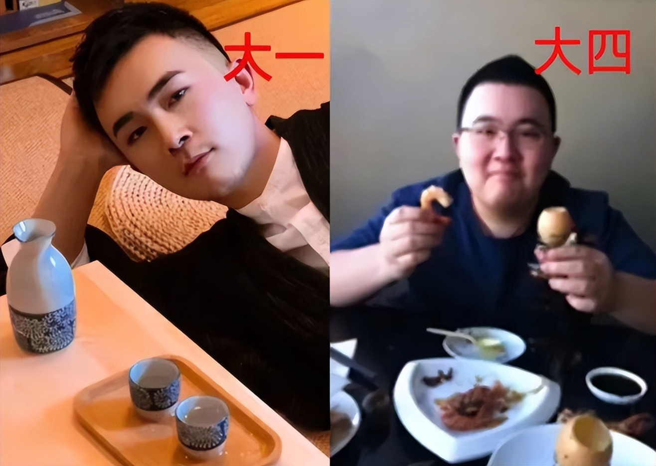 大一VS大四颜值对比，前后变化堪比“换头”，幸好性别对上了