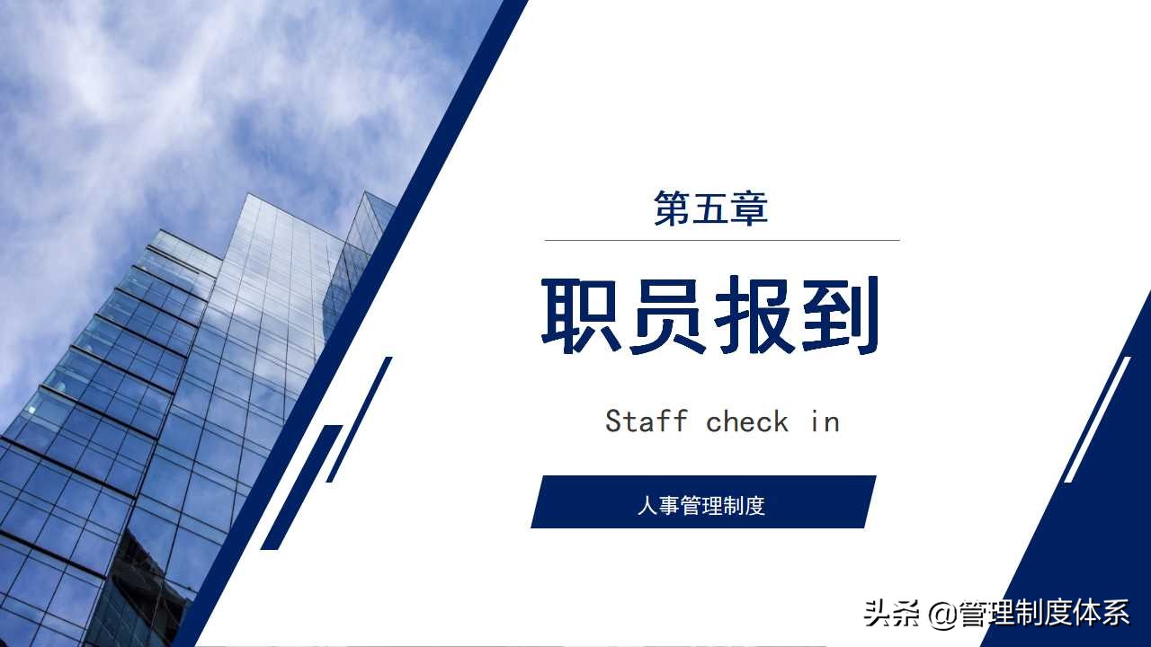 公司人事管理制度（41页）