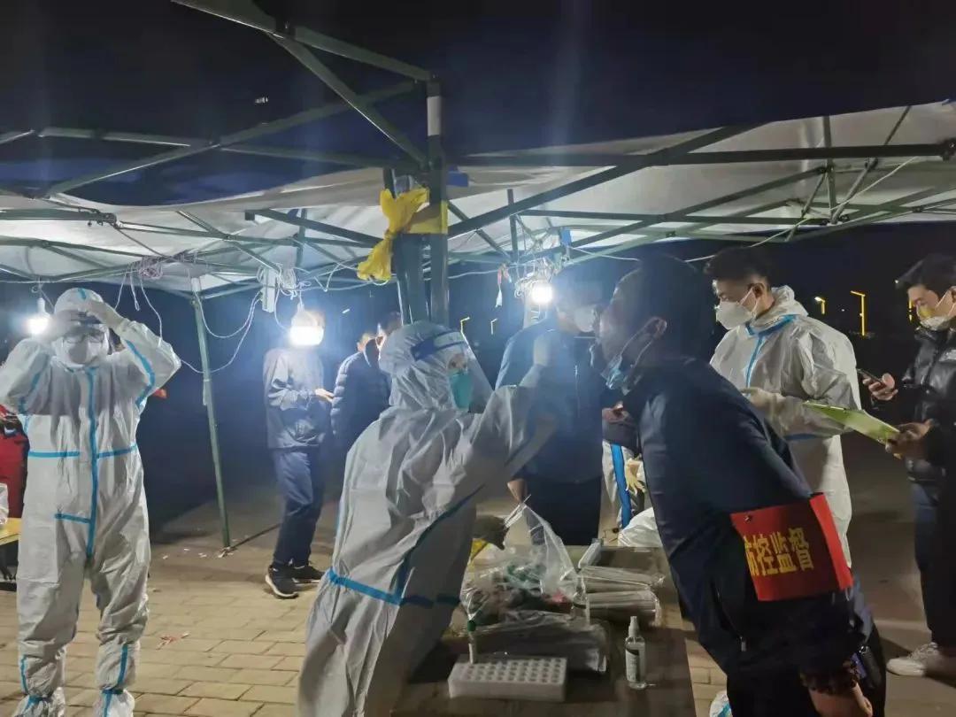 完成率100.03%！秦汉新城高效高质完成全员核酸检测
