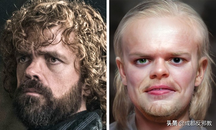 《权力的游戏》书中真实人物形象原来是这样，没想到电视剧改编这么大