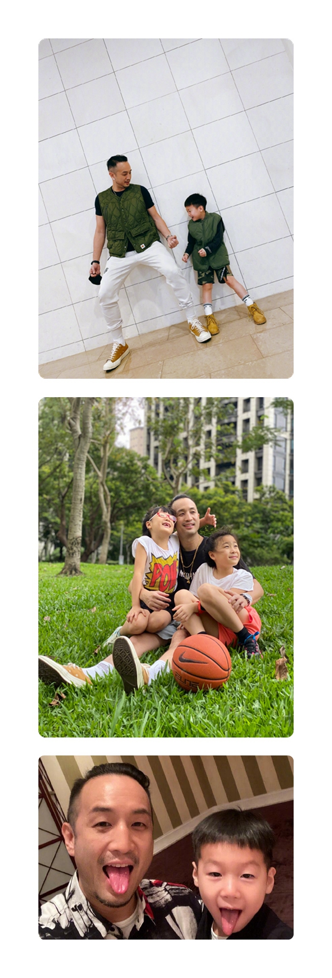 唐志中为大女儿庆生，11岁小蜜蜜身高快撵上妈妈，五官超像爸爸