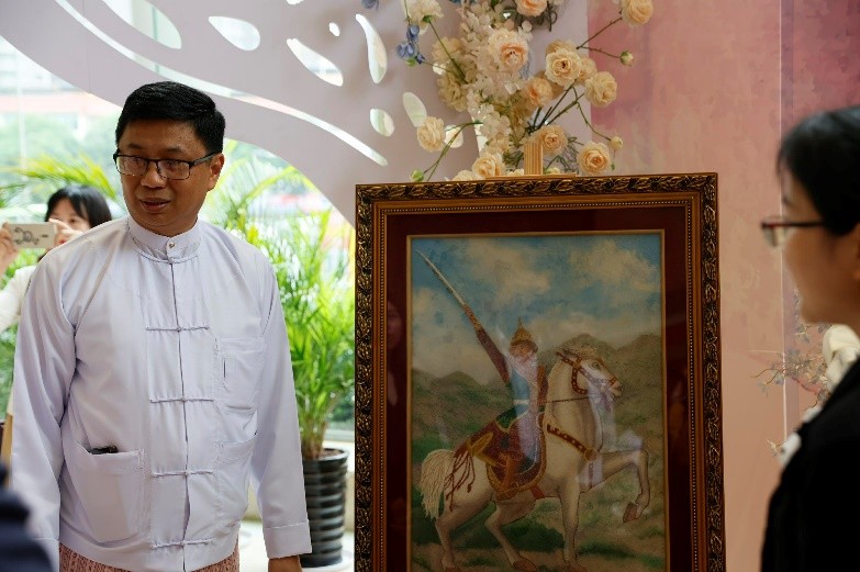 缅甸文化交流展在广西南宁开展