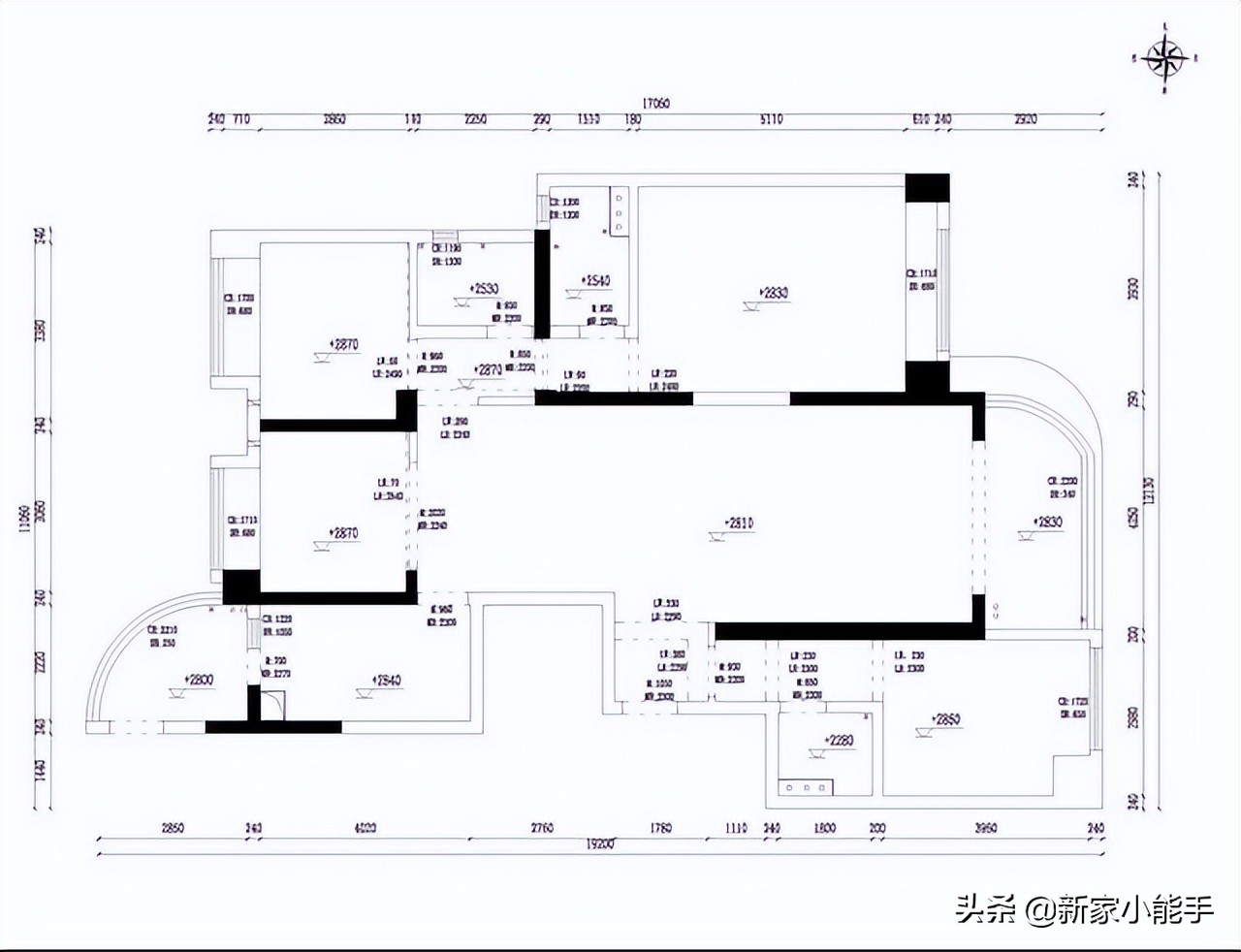 141㎡简欧混搭装修报价参考