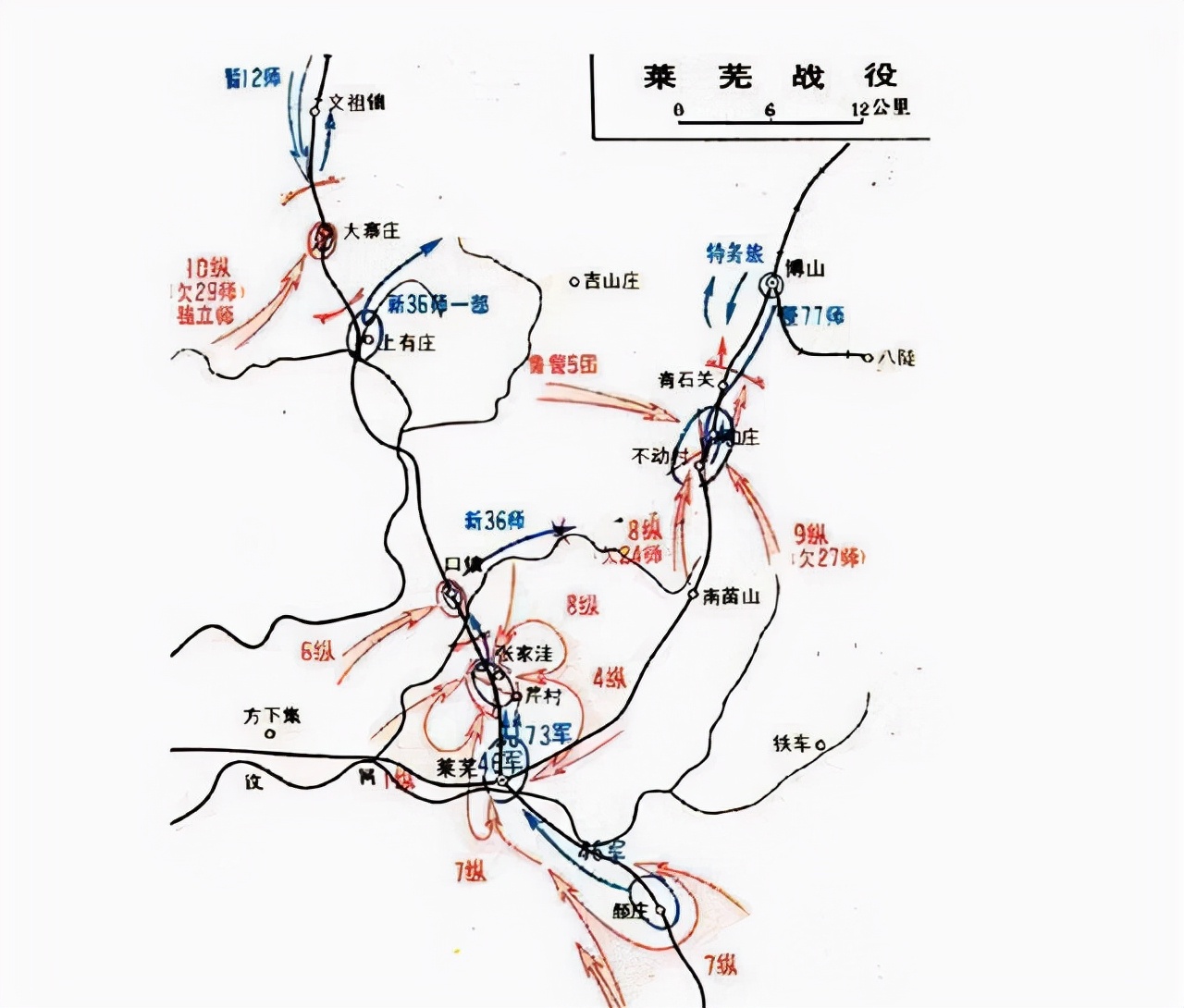 粟裕率主力向北进攻