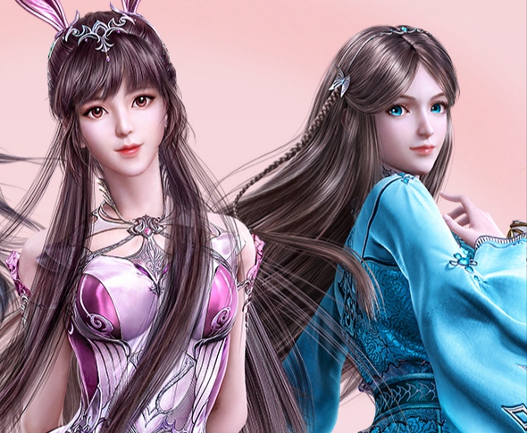 斗罗女神节壁纸来袭,小舞背手挺胸身材有亮点,比竹清汹涌很多