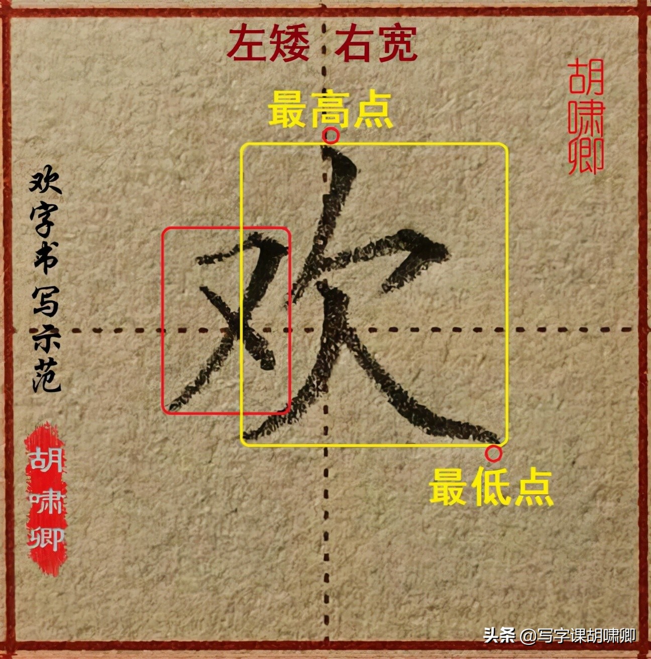 练字的时候，一旦掌握这类“黄金规律”，你的字就会越练越漂亮