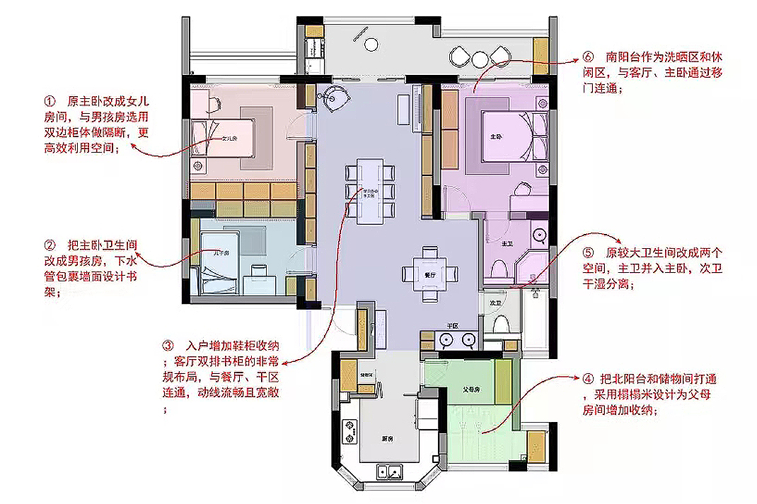 大学一老师140㎡“去客厅化”之家，全屋书香雅韵美不胜收，羡慕