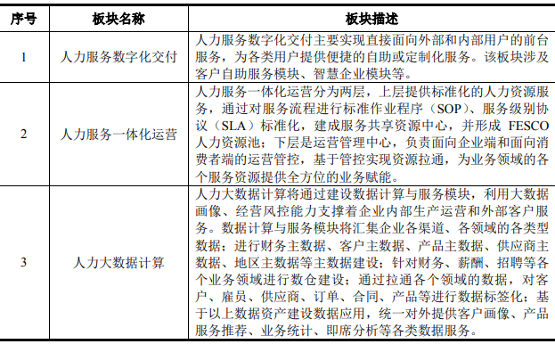 北京朝阳-FESCO数字一体化建设项目可行性研究报告