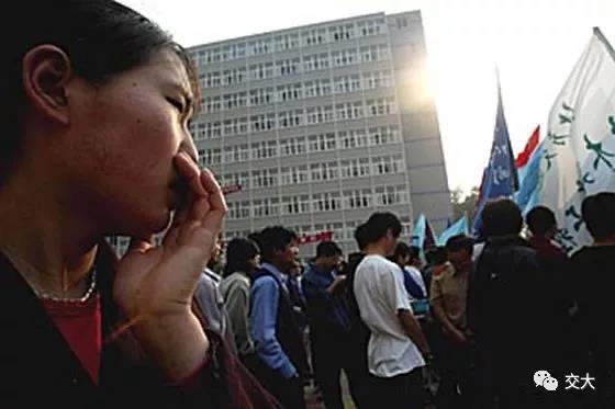 2003年，在北京交通大学宿舍“隔离”的日子