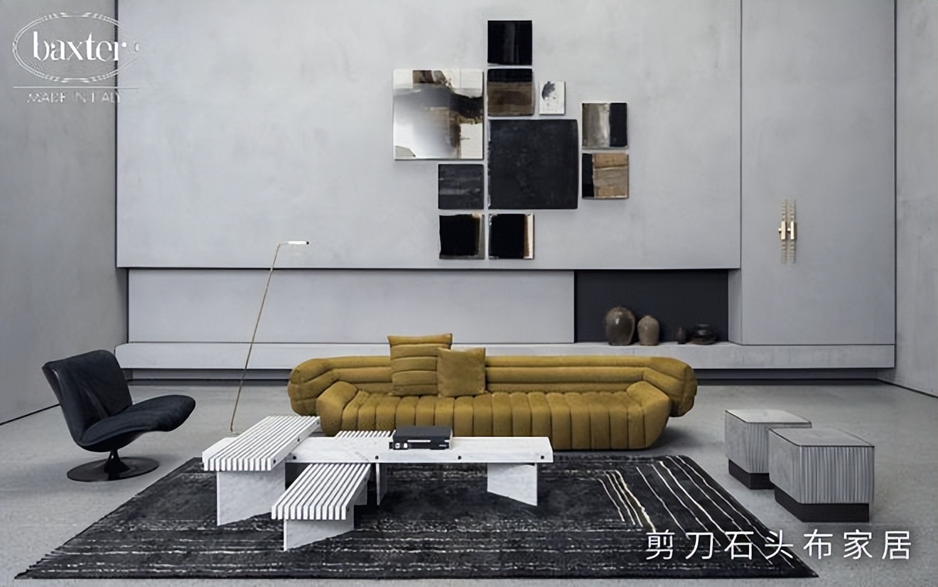 意大利进口家具Baxter网红沙发“香蕉船”设计欣赏-室内设计师平台-室内