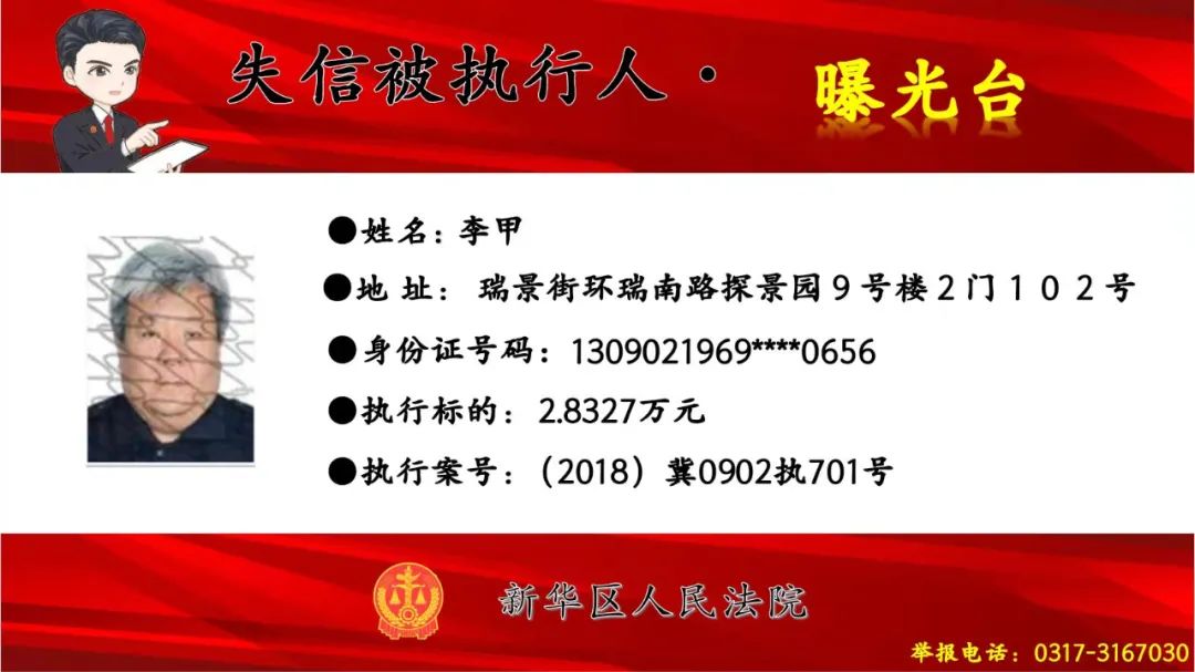 河北2市实名曝光17人