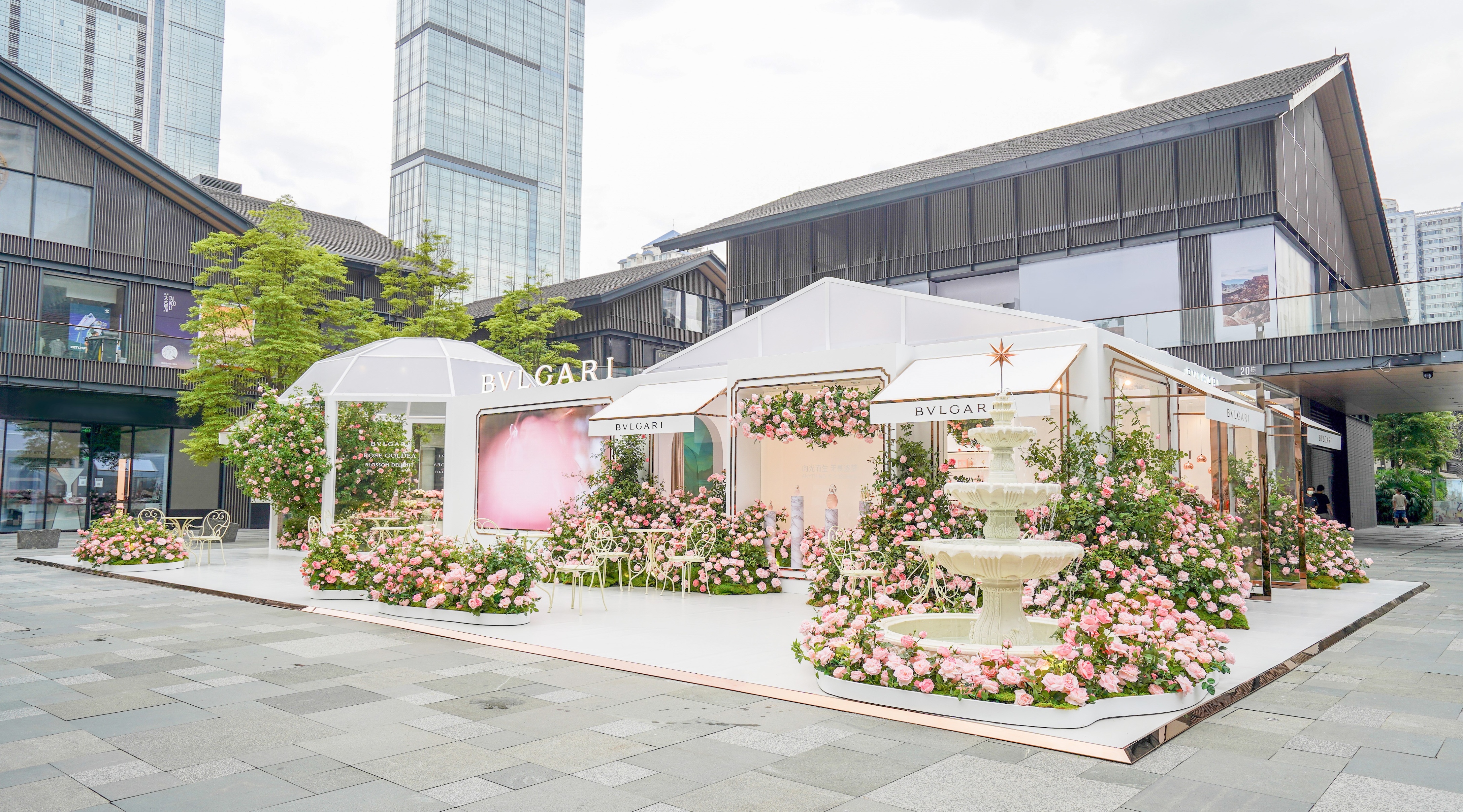 宝格丽香氛限时体验店登陆成都太古里