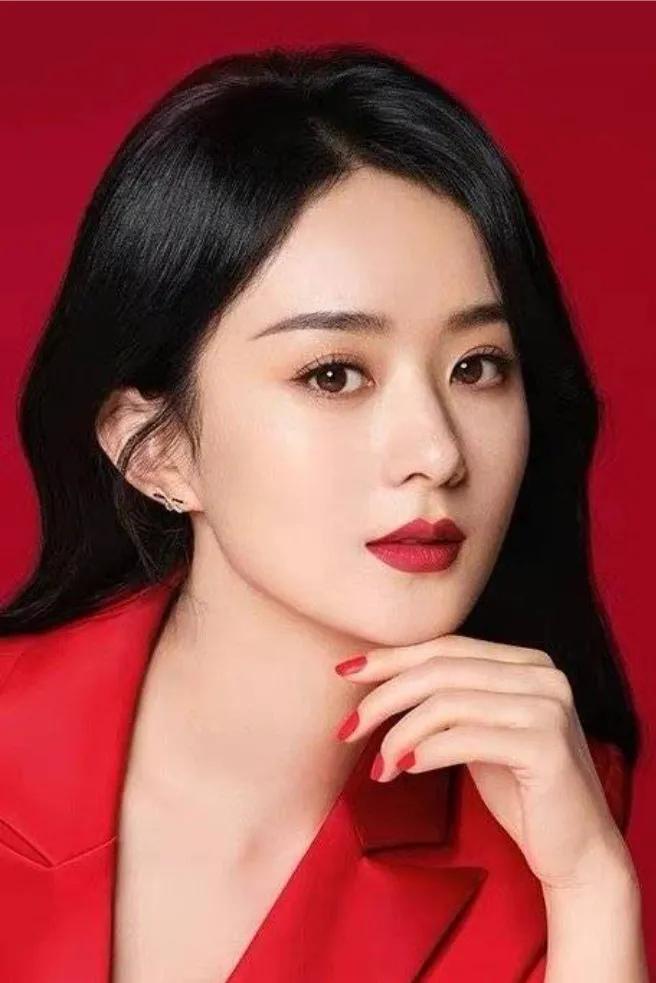 赵丽颖彩妆代言照，绰姿月韵，飒爽美艳，惊了谁的心