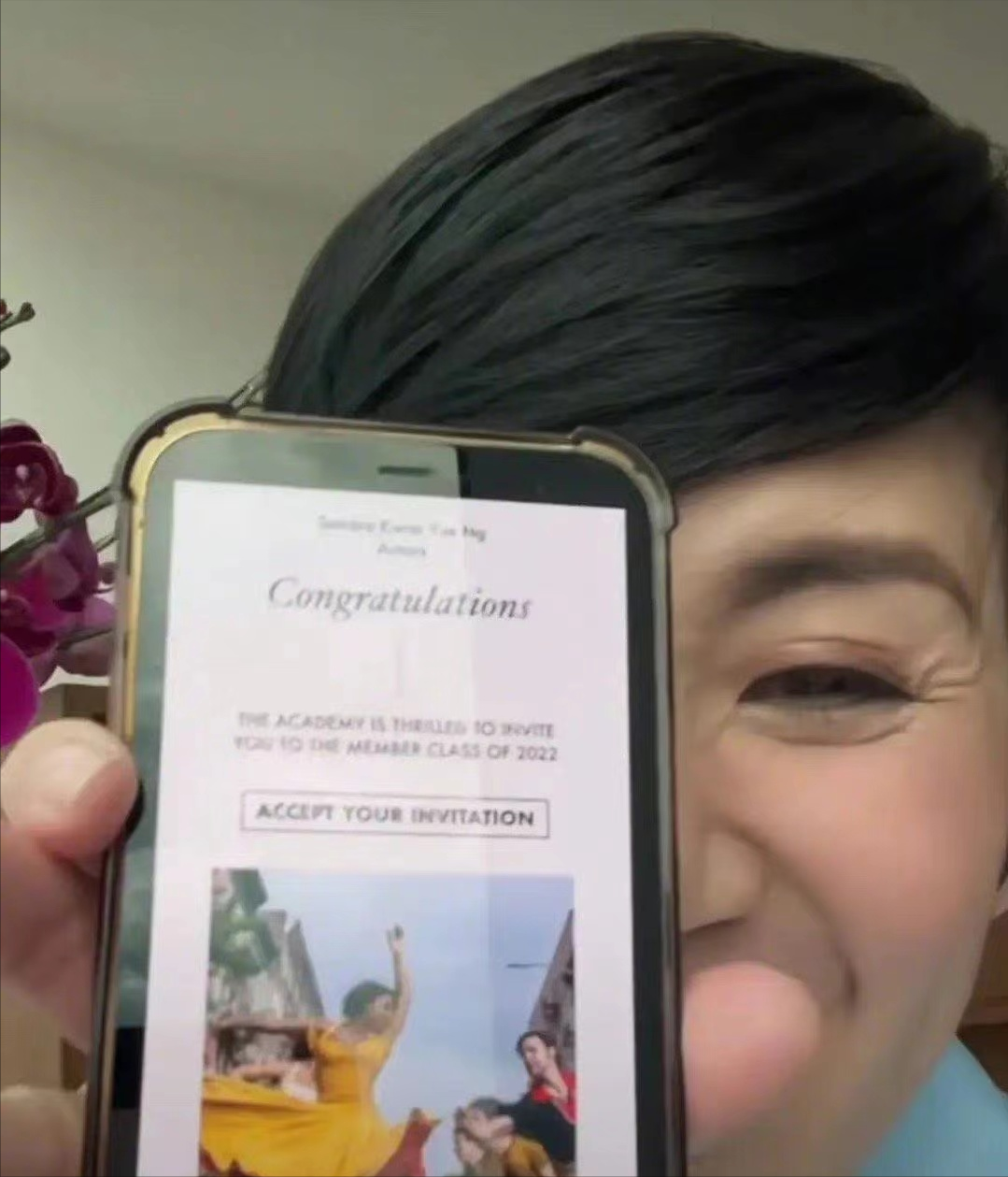 好厉害！吴君如成为奥斯卡评委，拿到邮件激动不已，真的实至名归