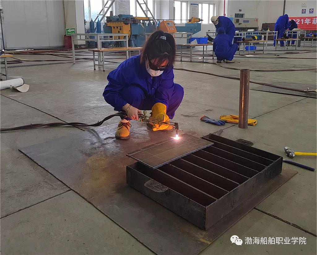 学院承办葫芦岛市2021年职业院校船舶与海洋工程装配技能大赛