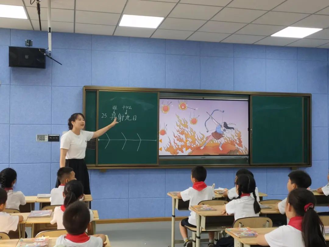 成都高新区朝阳小学举行“随文识字”课例(图2)