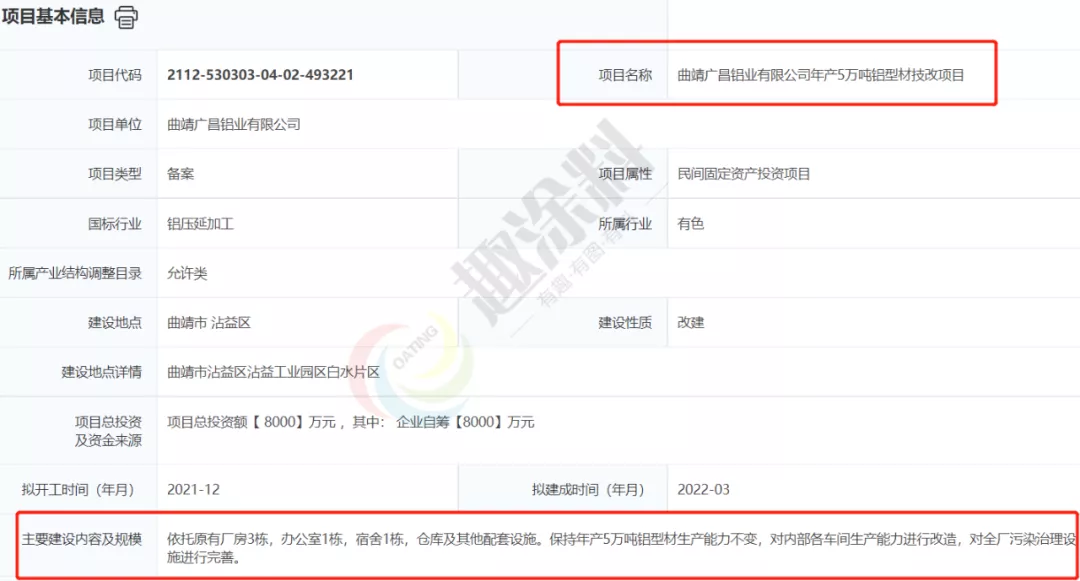 超40家！岁末年初全国铝型材新建计划清单