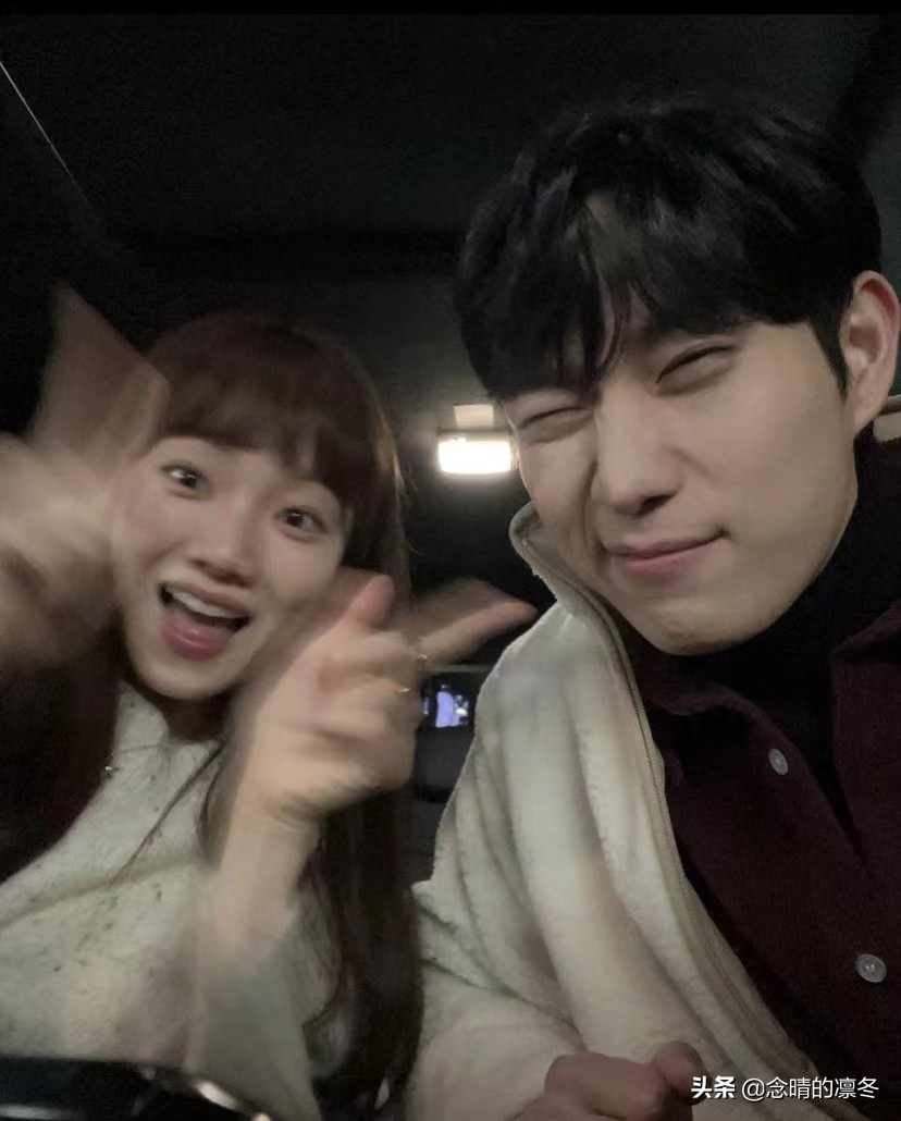 李圣经公开与金永大甜蜜合照，“流星”情侣太甜啦