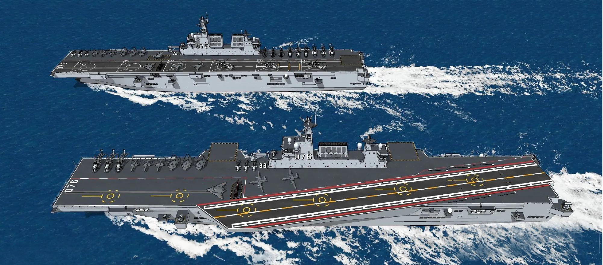 ��������й�ʵ�֣�075ֻ�ǿ�θ�ˣ�076���ܽ�������ս�������ص�