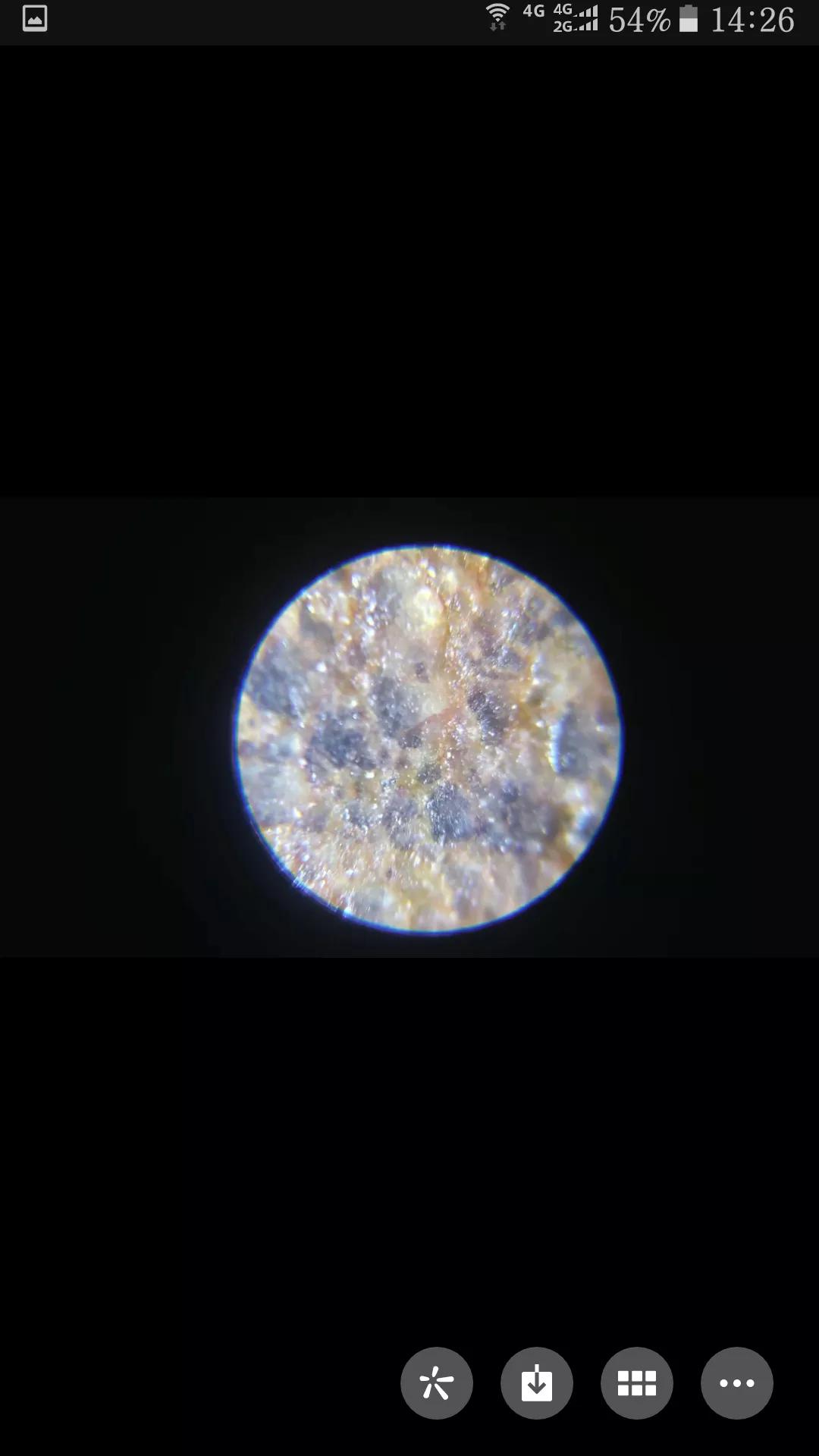 经过燃烧的克里普陨石，