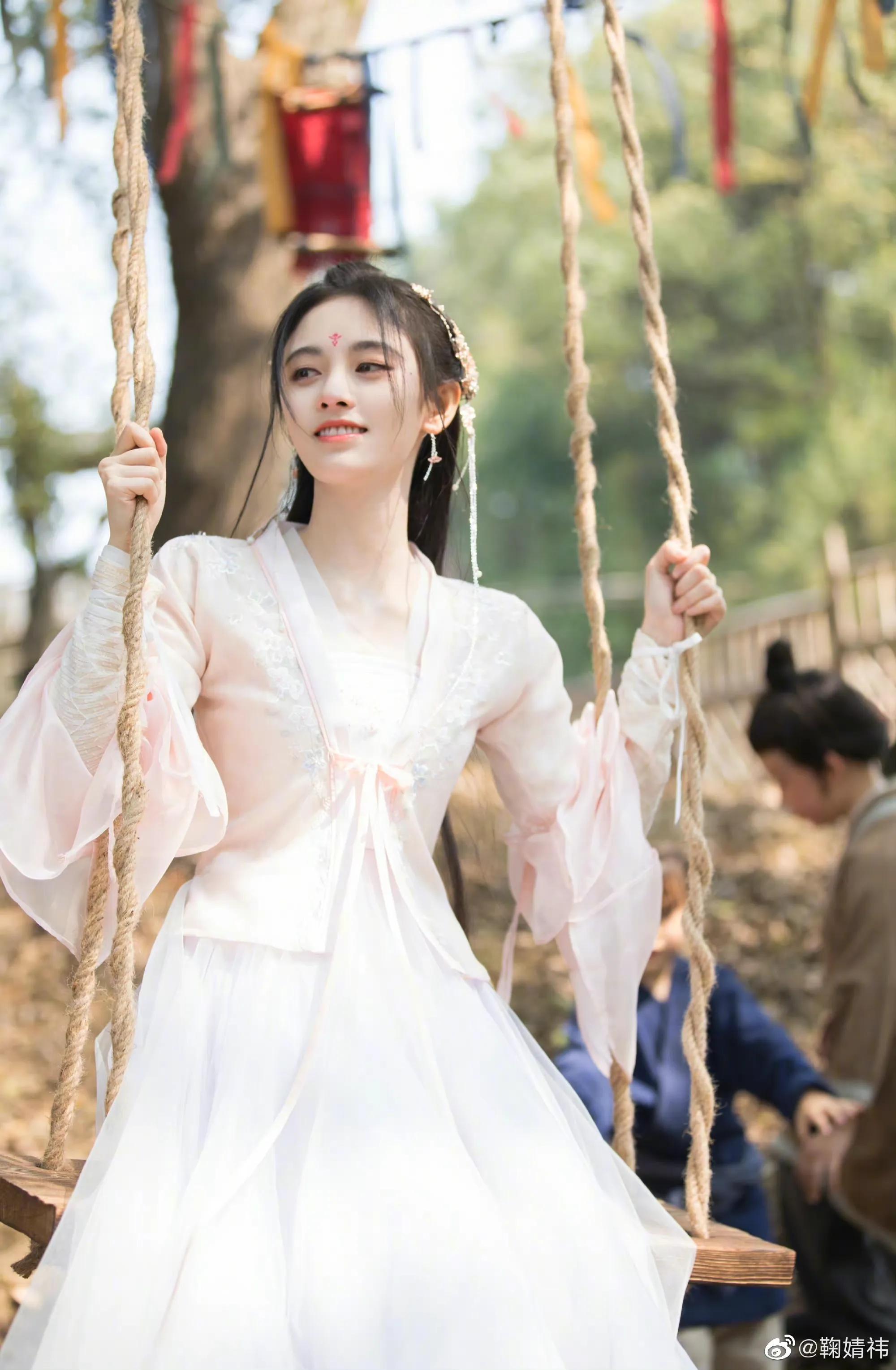 论鞠婧祎与古装的绝美适配度