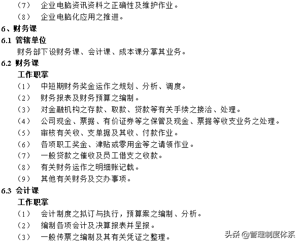 企业管理制度精选