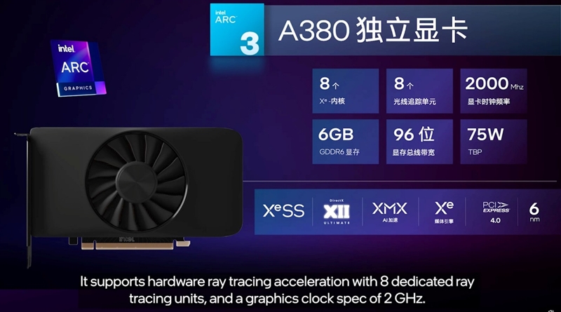 反恐精英超频是什么意思(英特尔A380显卡登场，欲平替GTX1650，台式整机售价3599元)