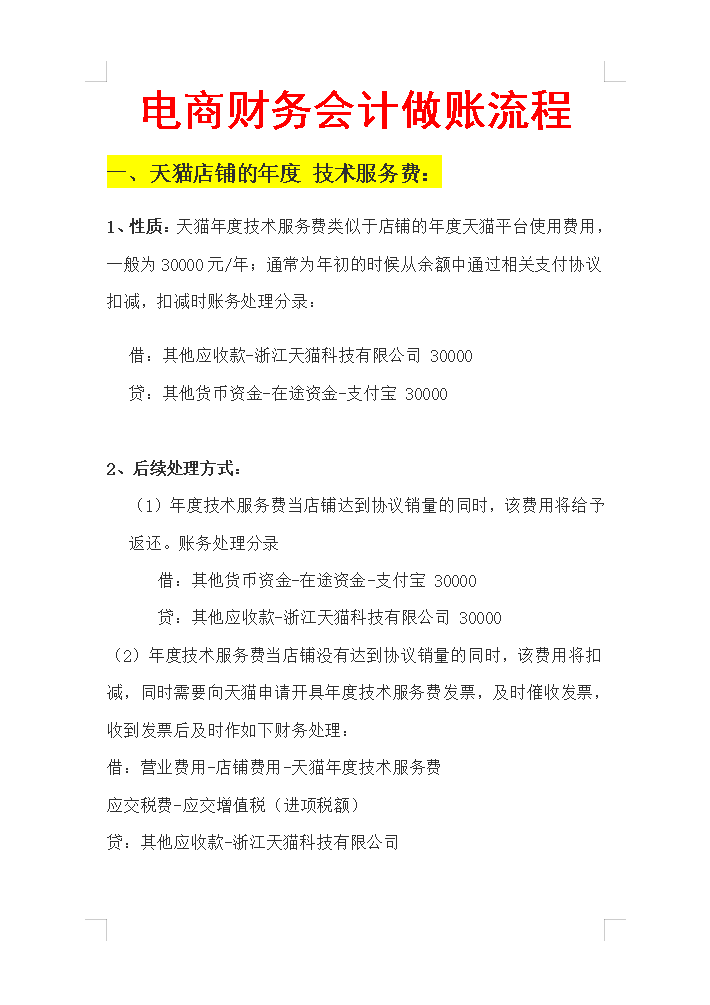 我电商会计5年，月薪6K！熬夜总结这6大做账知识点，一起来看看吧