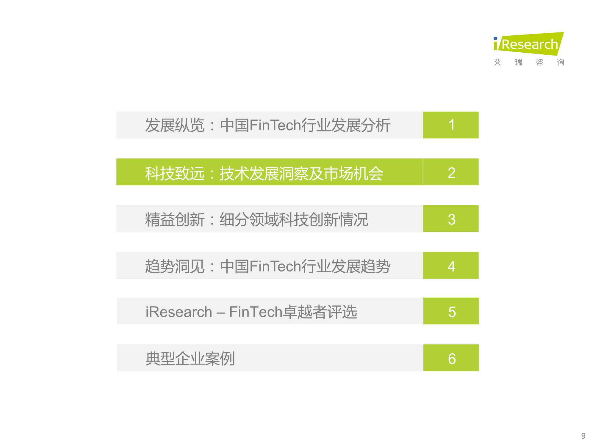 2021年中国FinTech行业发展洞察报告