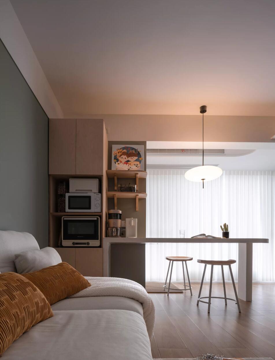 她家称为“改造天花板”都不为过！78㎡的户型，看不到丝毫的浪费