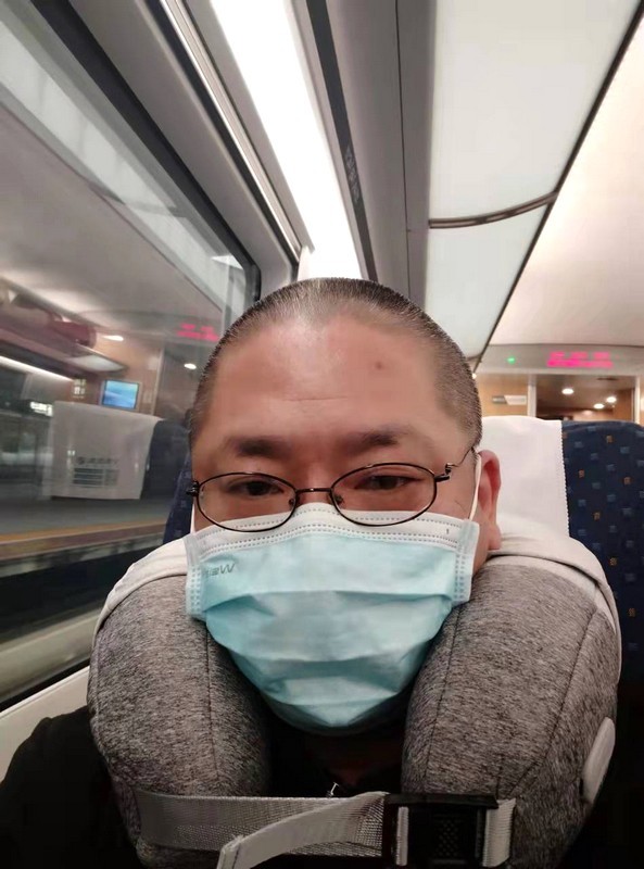 办公小憩恒温热敷 蓝宝颈椎按摩枕