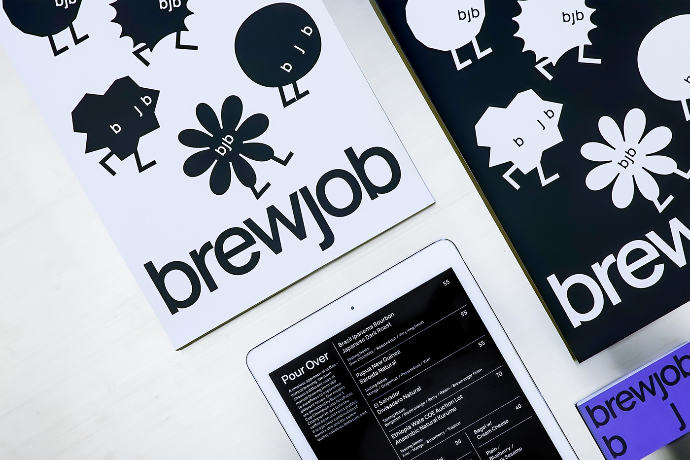 平面设计 | brewjob 咖啡品牌形象设计
