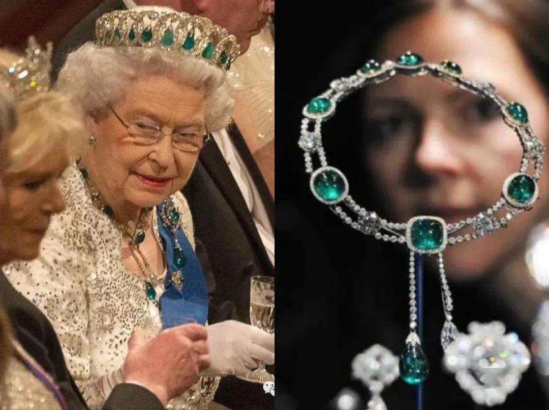 世界头号珠宝收藏家英女王，除了王冠，还拥有无数价值连城的项链