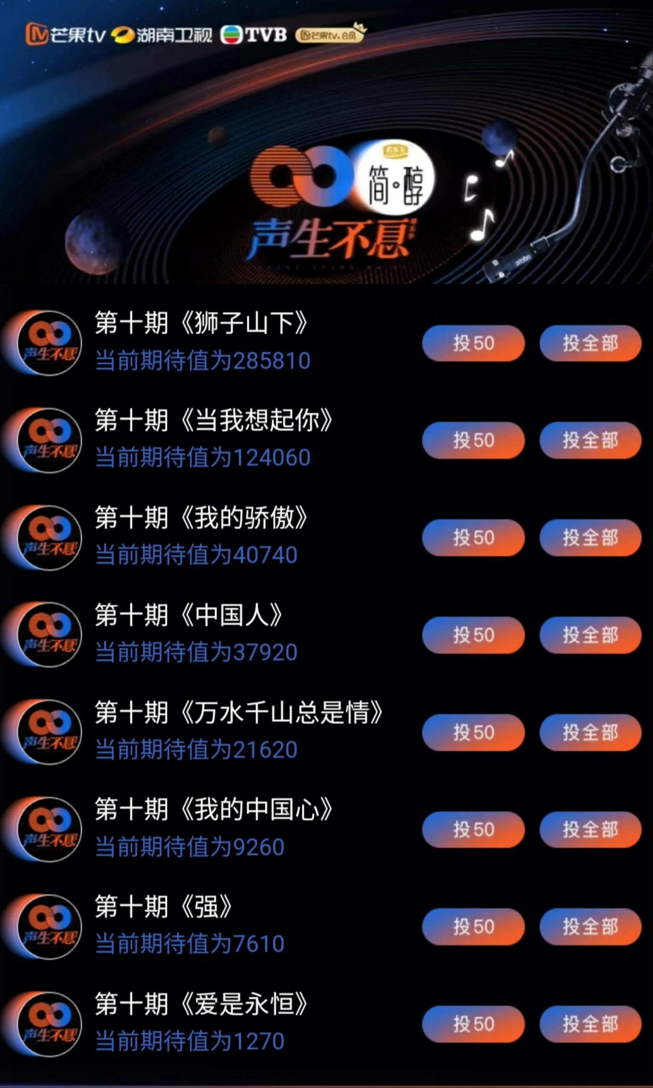 《声生》第十期金曲丨毛不易断层领跑，香港歌手糖妹首唱进入前三