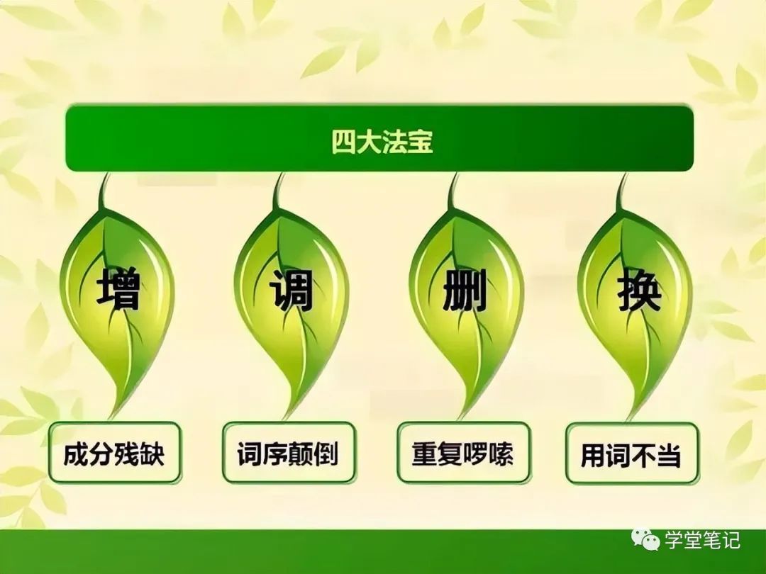 小学常考修改病句+句式变换（图文详解），一看就懂，满分不愁