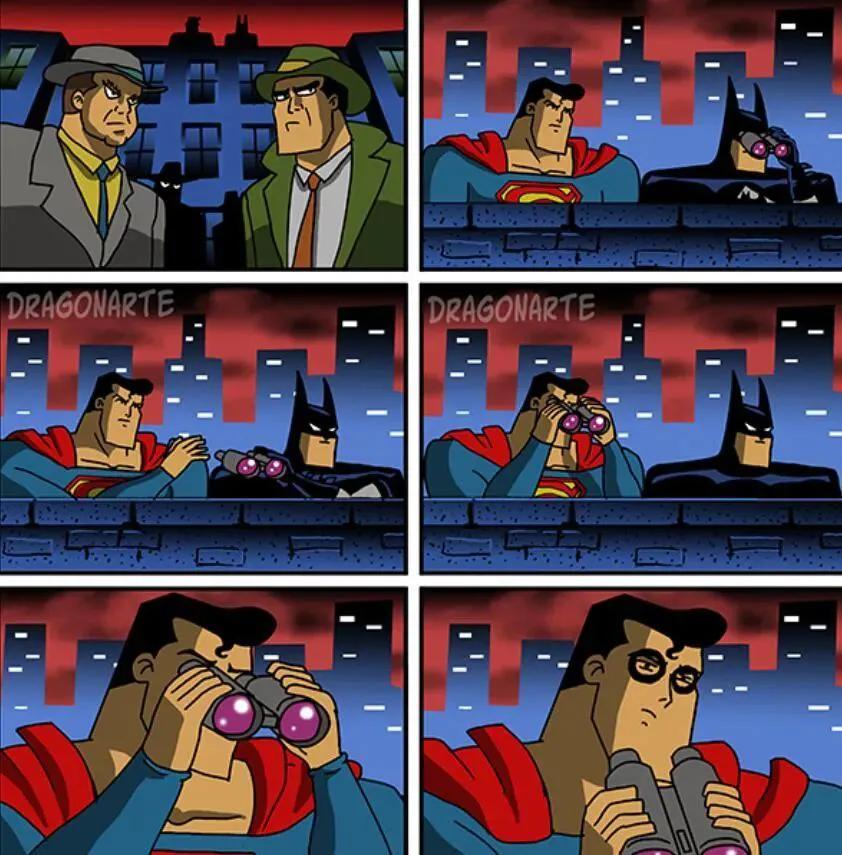 漫威DC搞笑漫画，蝙蝠侠和超人比赛射飞镖，闪电侠：你们礼貌吗？