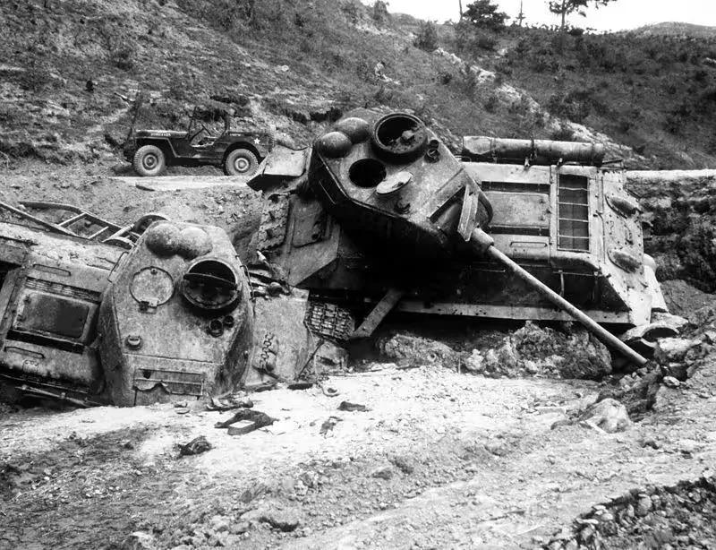 M26潘兴 小传（2）横扫朝鲜的M26和M46会惧怕T-34吗？